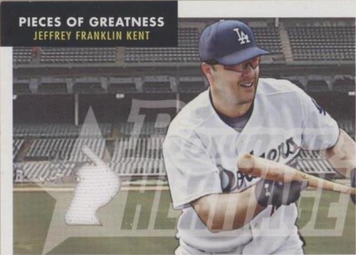 2007 Bowman Heritage - Jeff Kent #PG-JK