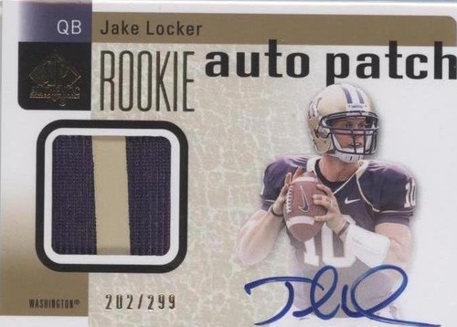 2011 SP Authentic Jake Locker #201