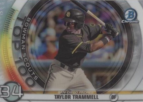 2020 Bowman - Taylor Trammell #BTP-34