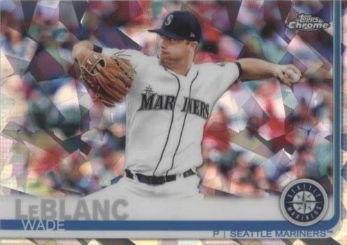 2019 Topps Chrome Sapphire Edition - Wade LeBlanc #135