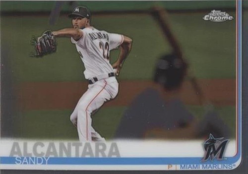 2019 Topps Chrome - Sandy Alcantara #119