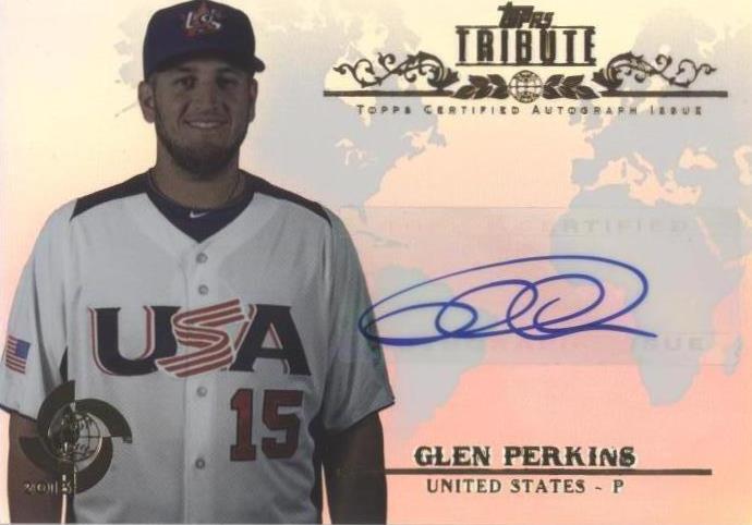 2013 Topps Tribute WBC - Glen Perkins #WTA-GP2