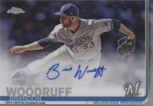 2019 Topps Chrome Update Series - Brandon Woodruff #CUA-BW