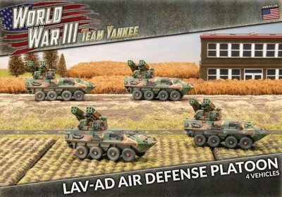 Battlefront Team Yankee World War III American LAV-AD Взвод ПВО TUBX22