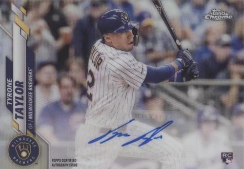 2020 Topps Chrome Update Series - Tyrone Taylor #USA-TT