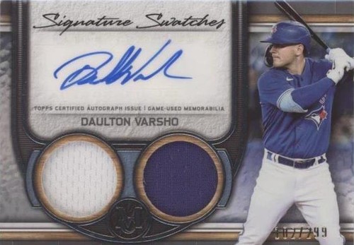 2023 Topps Museum Collection - Daulton Varsho #SWDRA-DV