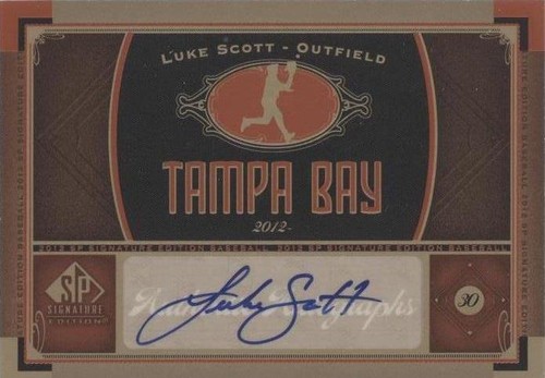2012 SP Signature Edition - Luke Scott #TB 5