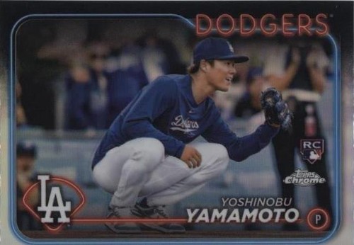 2024 Topps Update Baseball Yoshinobu Yamamoto Rising Rookie
