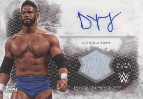 2015 Topps WWE Undisputed - Darren Young #UAR-DY