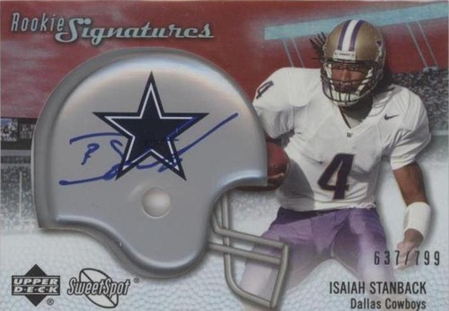 2007 NFL Sweet Spot Isaiah Stanback #110