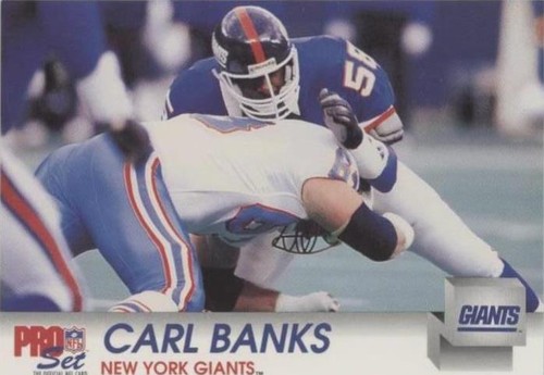 1992 Pro Set Carl Banks #590