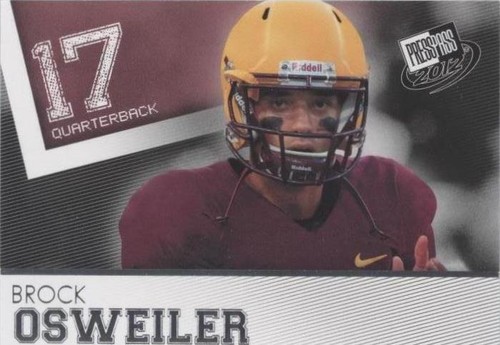 2012 Press Pass Brock Osweiler #36