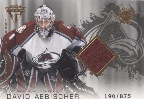 2003-04 Pacific Private Stock Titanium - David Aebischer #147