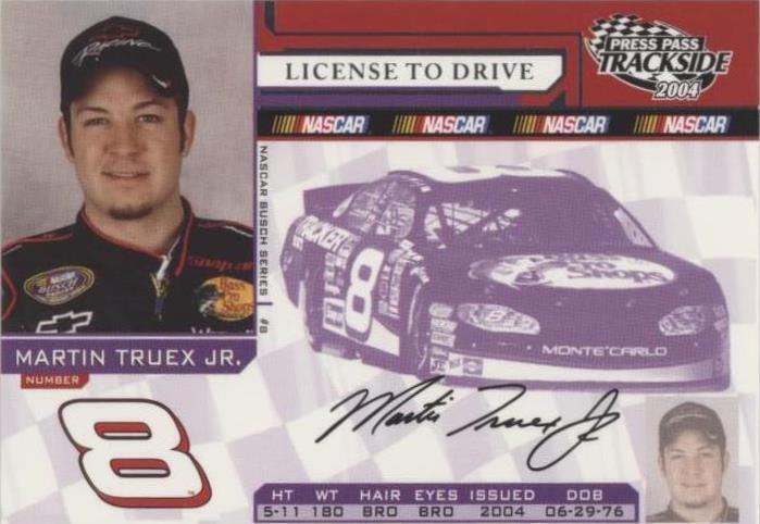 2004 Press Pass Trackside - Martin Truex Jr. #99