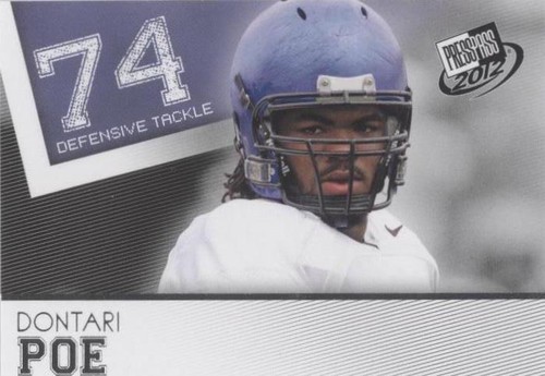 2012 Press Pass Dontari Poe #39
