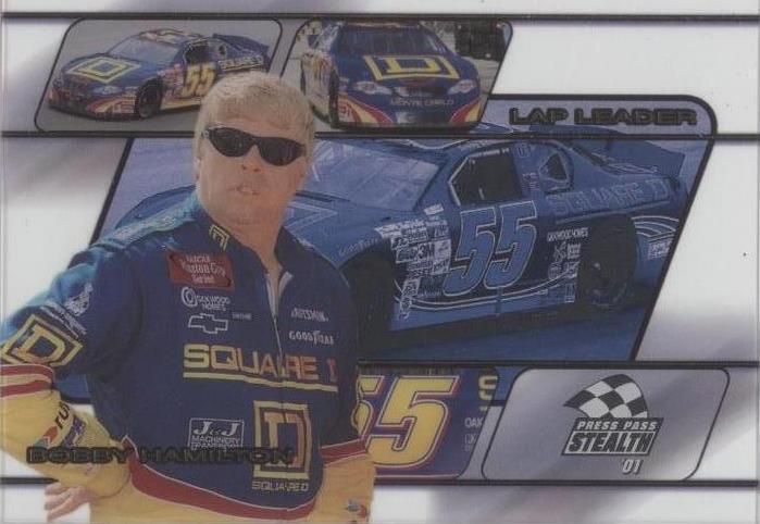 2001 Press Pass Stealth - Bobby Hamilton #LL 16