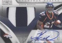 2009 Playoff National Treasures Knowshon Moreno #118