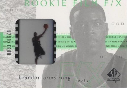 2001-02 SP Authentic - Brandon Armstrong #104