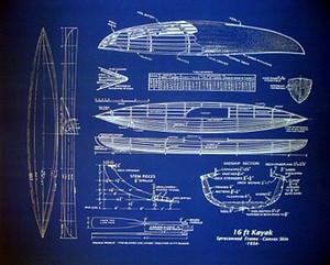 boat blueprints ebay
