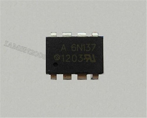 10Pcs DIP-8 6N137 Optoisolatoren Transistorausgang El ct