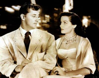 Robert Mitchum and Jane Russell Macao 1952 OLD PHOTO