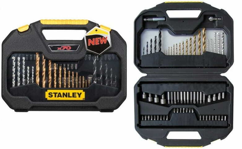 Stanley - Bohrer- und Bit-Set 70-tlg. STA7184-XJ  Bohr  Zubehör 