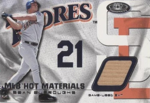2002 Fleer Hot Prospects - Sean Burroughs #HM-SB
