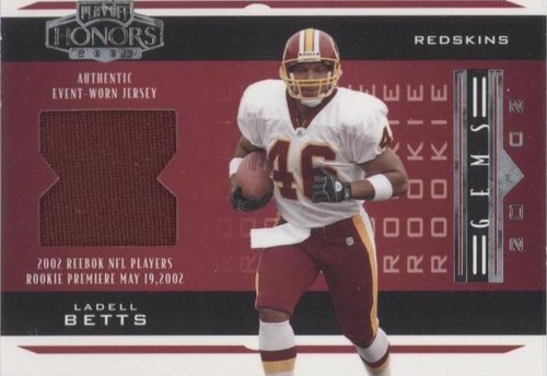 2002 Playoff Honors Ladell Betts #201