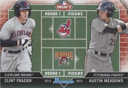 2013 Bowman Draft Picks & Prospects - Austin Meadows Clint Frazier #DD-FM