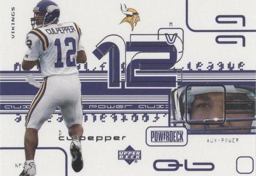 1999 Upper Deck Powerdeck Daunte Culpepper #AUX-25
