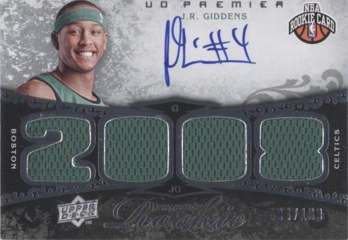 2008-09 UD Premier - J.R. Giddens #126