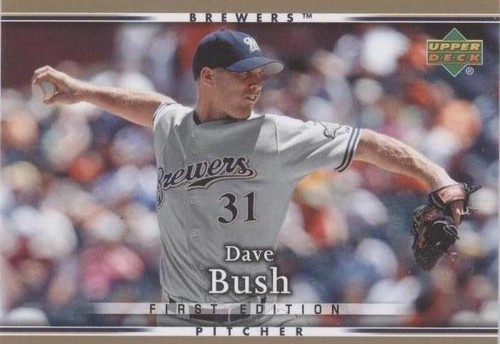 2007 Upper Deck First Edition - Dave Bush #241