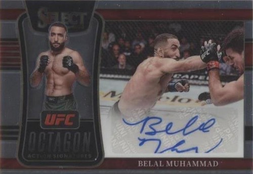 2022 Panini Select UFC - Belal Muhammad #OA-BMH