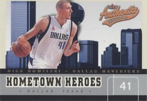 2002-03 Fleer Authentix - Dirk Nowitzki #6 HH