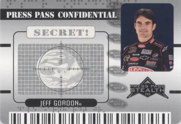 2009 Press Pass Stealth - Jeff Gordon #PC 16