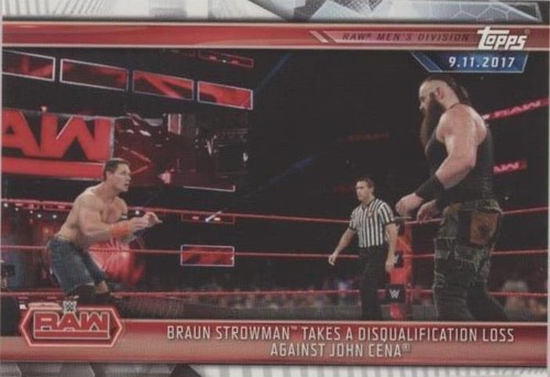 2019 Topps WWE Road to Wrestlemania - Braun Strowman John Cena #2
