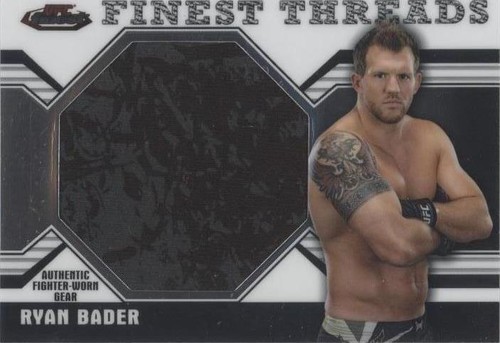 2011 Topps Finest UFC - Ryan Bader #JR-RB
