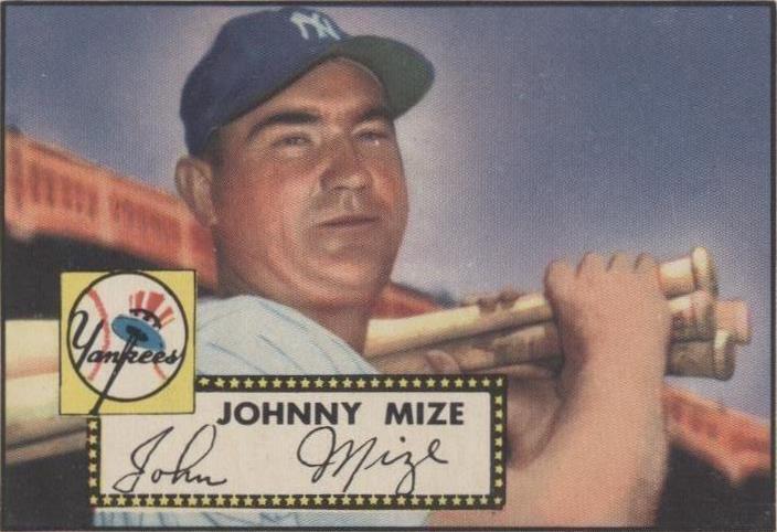 1952 Topps - Johnny Mize #129