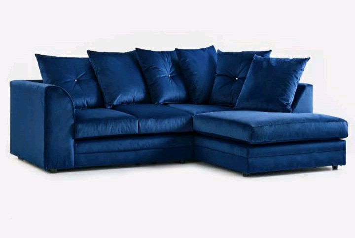 Plush Velvet Sofa set in DFS style..., 2+3 Seater | in Cuffley