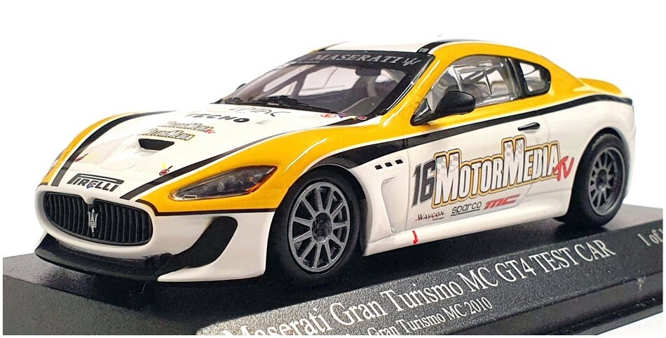 ミニカー Maserati MC GT4  1 of 1,584 pcs Maserati GranTurismo MC GT4 race-car 