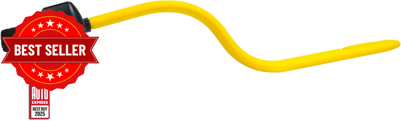 'Pro Elite' - Steering Wheel Lock for Cars - Secure Anti-Theft Device W/Keys