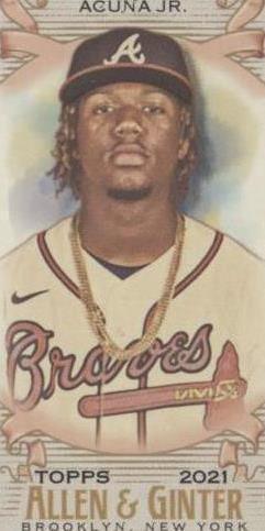 2021 Topps Allen & Ginter's - Ronald Acuña Jr. #394