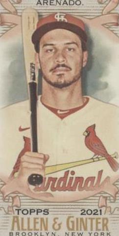 2021 Topps Allen & Ginter's - Nolan Arenado #391