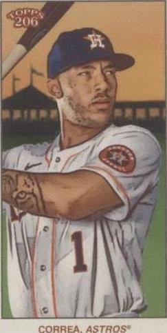2020 Topps 206 Series 1 - Carlos Correa #17