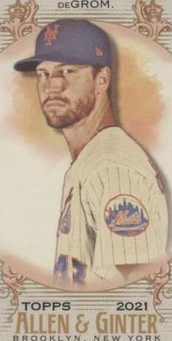 2021 Topps Allen & Ginter's - Jacob deGrom #375
