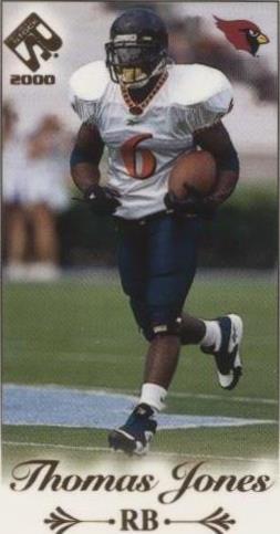 2000 Pacific Private Stock Thomas Jones #1