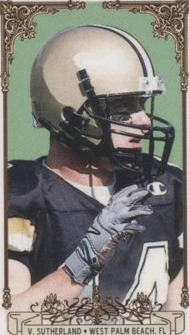 2001 Pacific Private Stock Vinny Sutherland #103