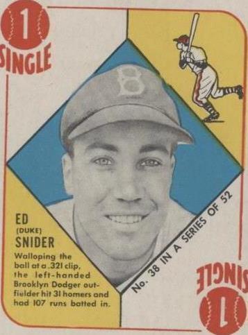 1951 Topps - Duke Snider #38