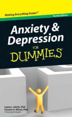Anxiety and Depression For Dummies - Paperback, by Smith Laura L. - Very Good