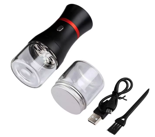 High Quality - Electric Tobacco Grinder🌱USB Rechargeable - Flower Herb Grinder